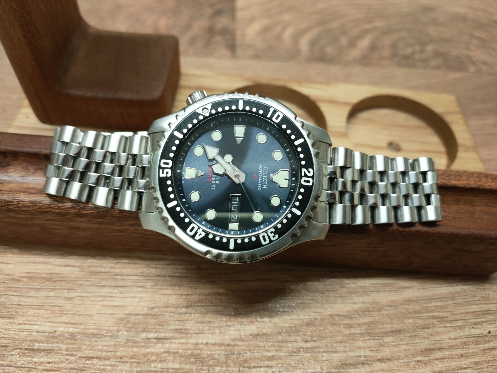 20mm jubilee Stainless Steel Bracelet Solid Link For Citizen NY0040 -17LE 09LE
