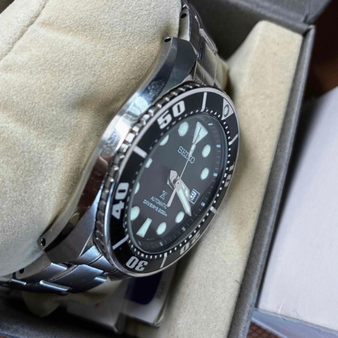 Upper SEIKO PROSPEX Sumo automatic winding DIVER precision Safe packing!
