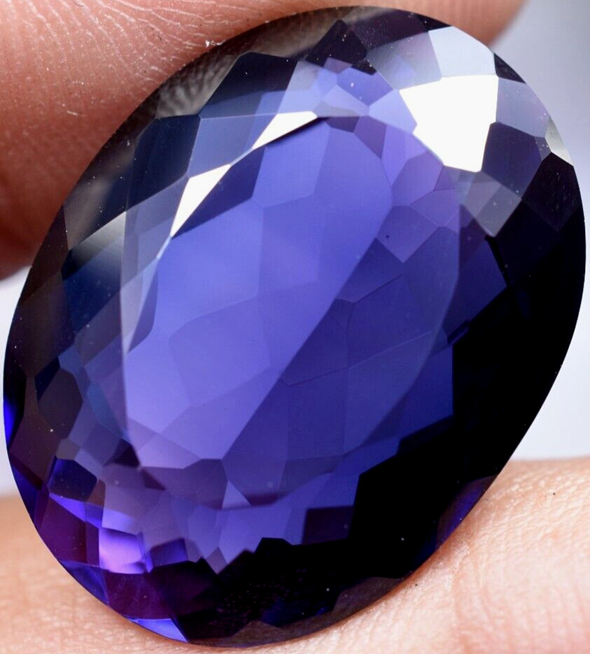 Natural 30.00 Ct Boysenberry Sapphire GGL Certified fabulous Loose Gemstone