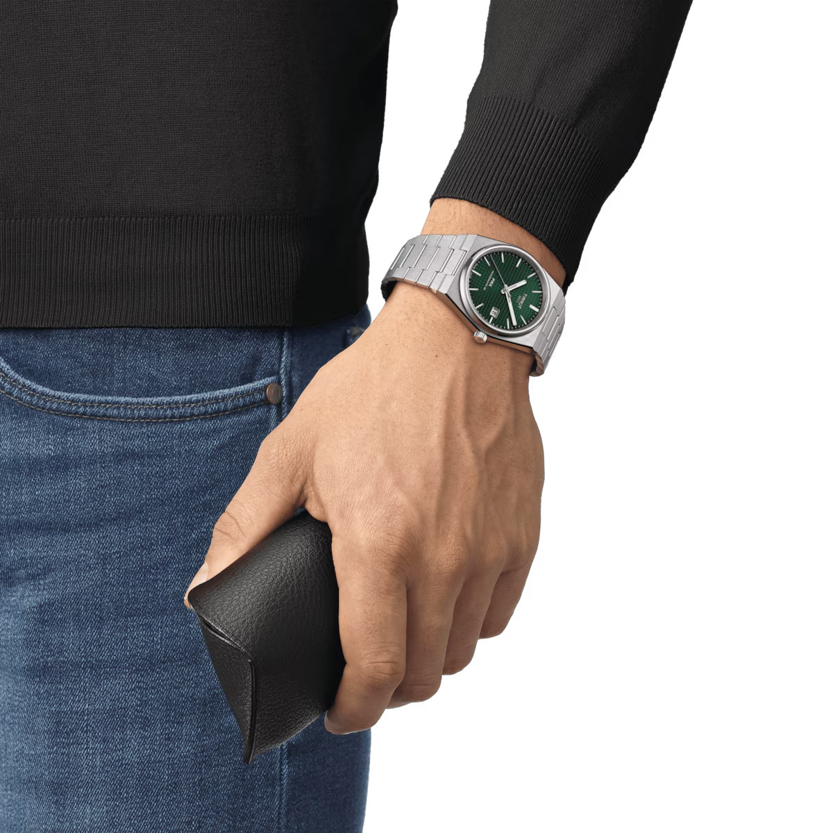 TISSOT PRX POWERMATIC 80 SS 40 MM GREEN DIAL AUTOMATIC WATCH T137.407.11.091.00