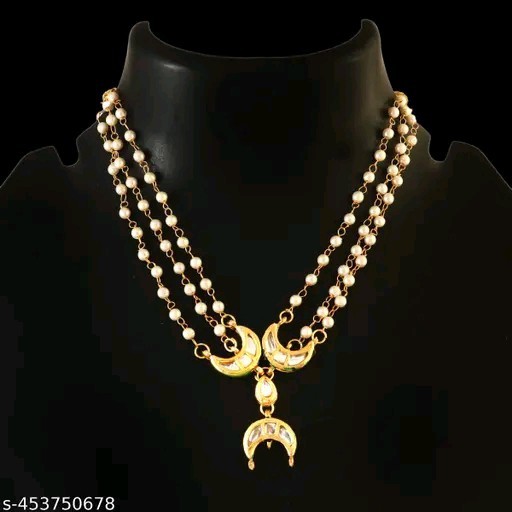 Indian Bollywood Style Designer Gold Plated Fashion Bridal Jewelry Necklace Set