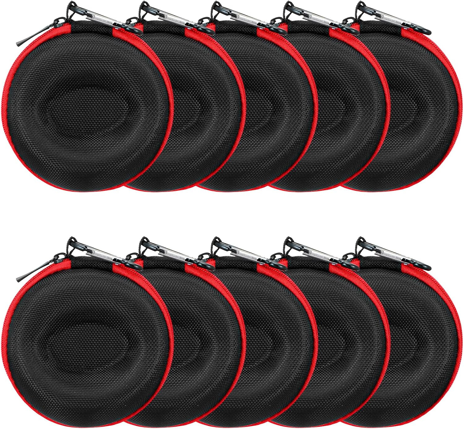 10 Pack EVA Watch Travel Case Storage Box for Wrist & Smart Watches with Zipper