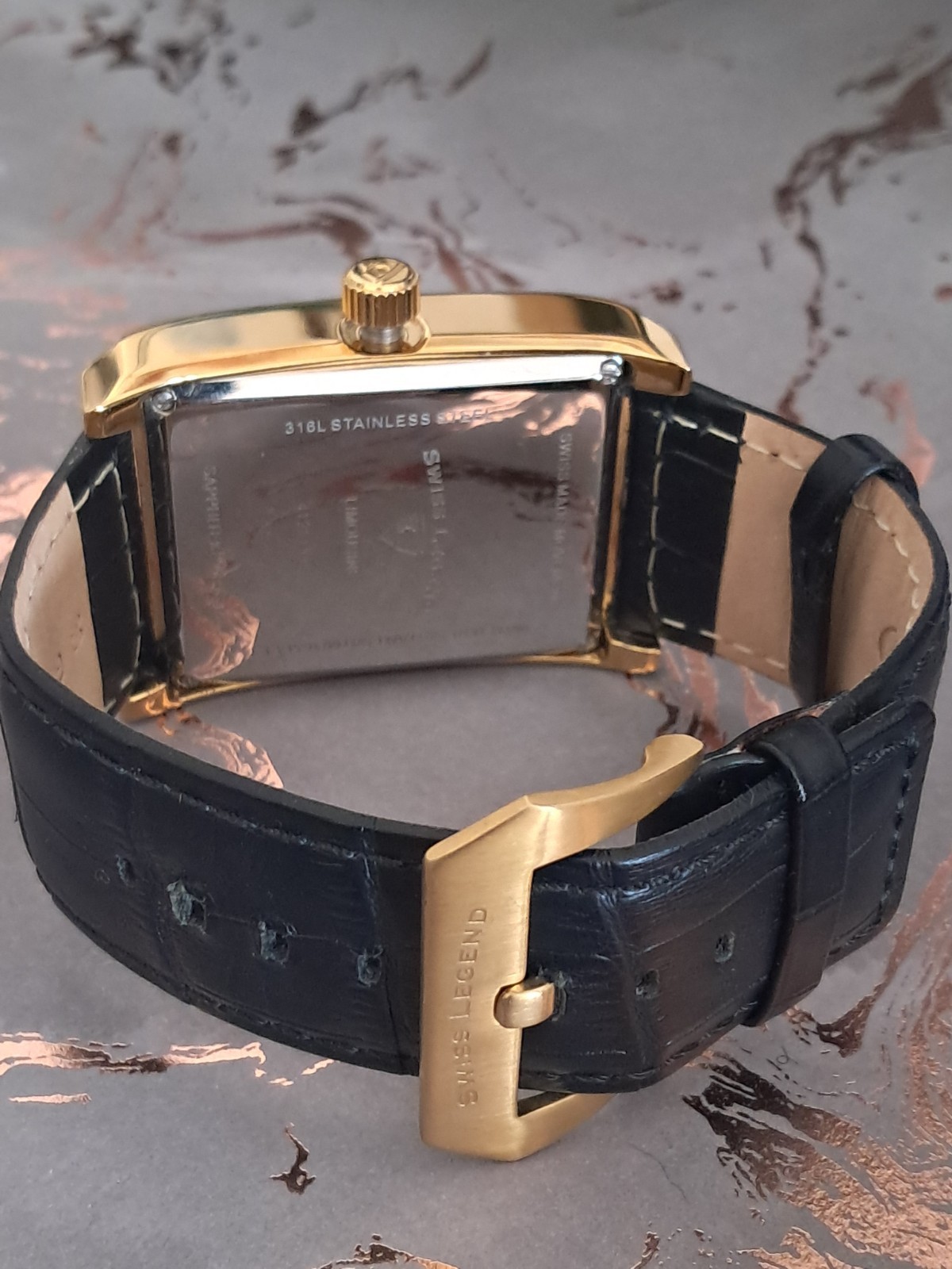 Swiss Legend Limousine Swiss Made 316L Stainless Steel Quartz Watch