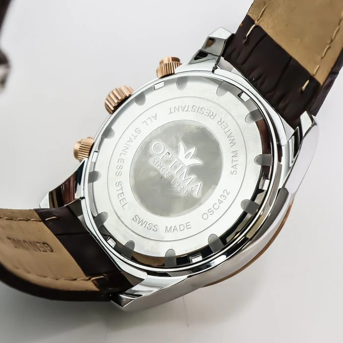 Optima – Swiss Chronograph – OSC432-SRL-1 Swiss Quartz Ronda 45 mm OSC432 50