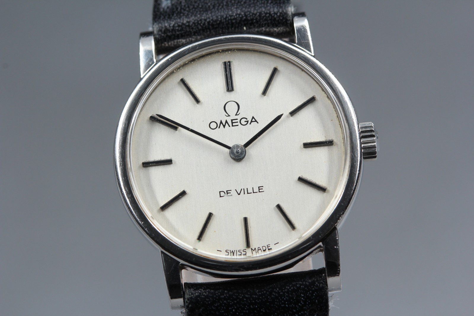 Vintage Omega De Ville Cal.625 Silver Dial 24.7mm Women’s Manual Watch [N MINT]