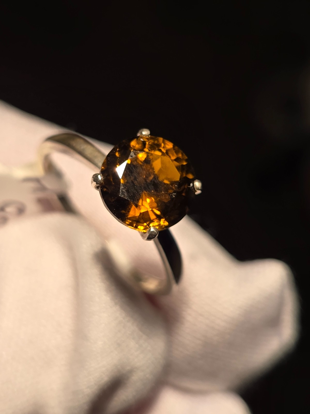 EXCELLENT ORANGE YELLOW TOURMALINE! RICH VIVID COLOR/TONES/CLARITY! 2.10CT!!!