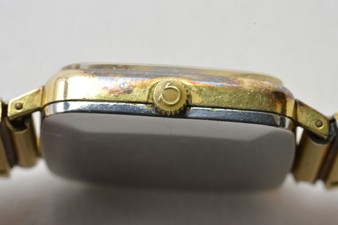 OMEGA Geneva cal.625 Manual Wind Tortoise Belt Ladies F WT350