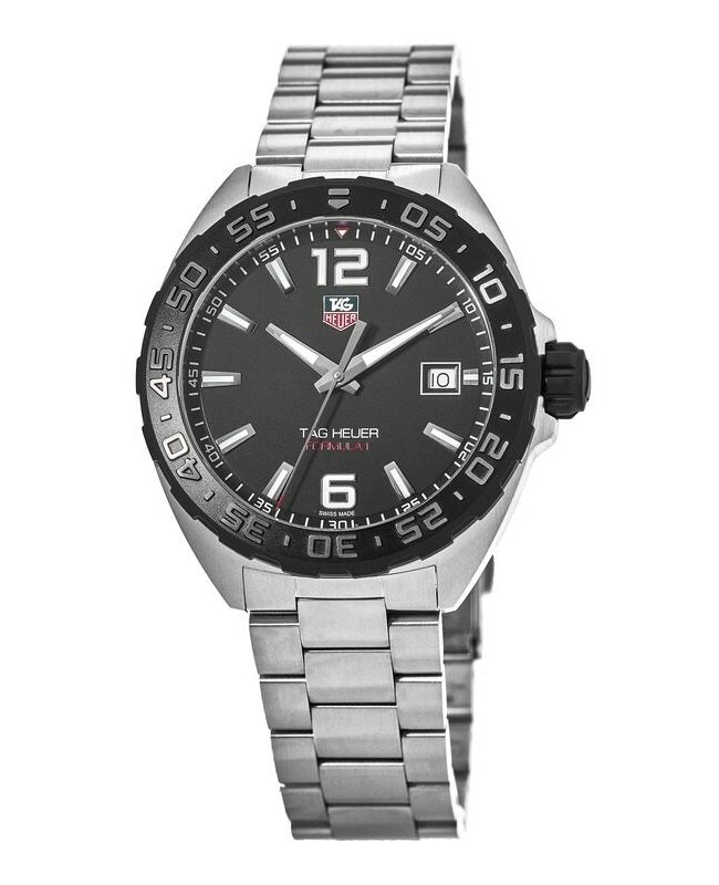 New Tag Heuer Formula 1 Quartz Black Dial Steel Men’s Watch WAZ1110.BA0875