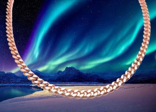 Solid Copper Chain CN644G – 5/16 of an inch wide. Available in 18 to 30 inches.