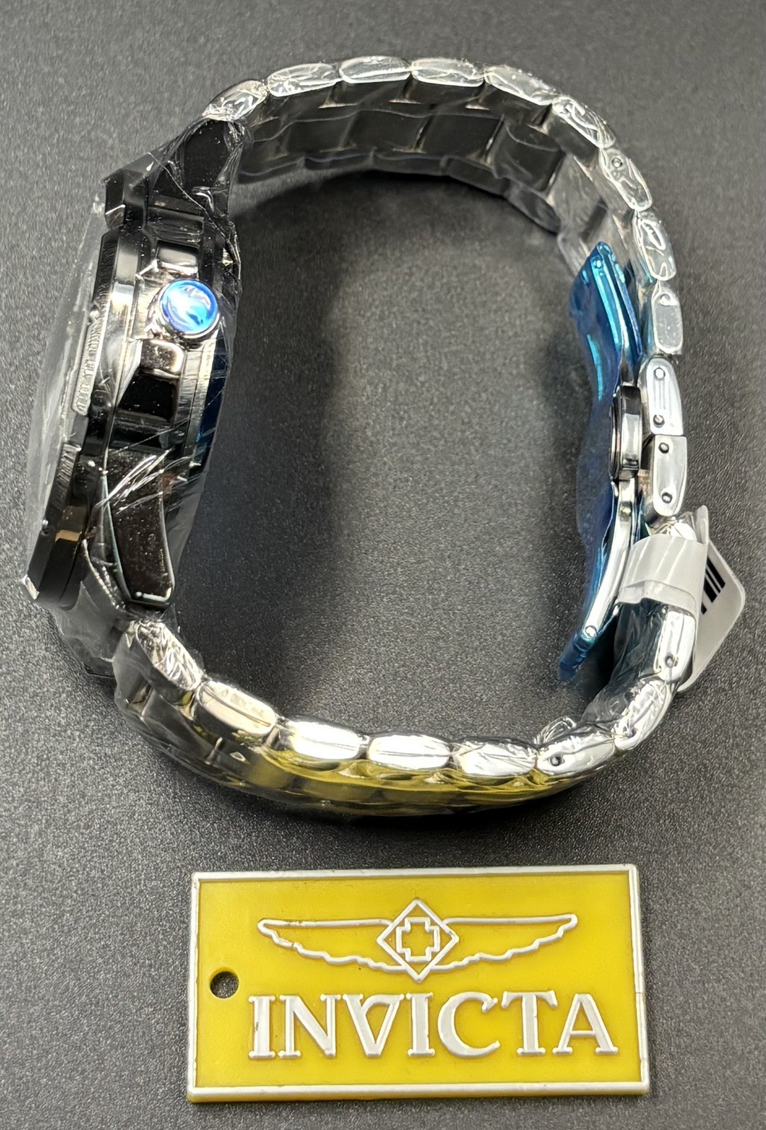 Invicta Racing Interpoint Automatic Men’s Watch Skeleton Dial 43.5mm Steel 70080