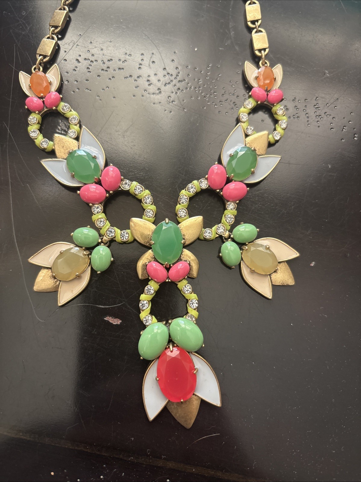 Stella & Dot Tropicana Statement Necklace – Bright and Beautiful!