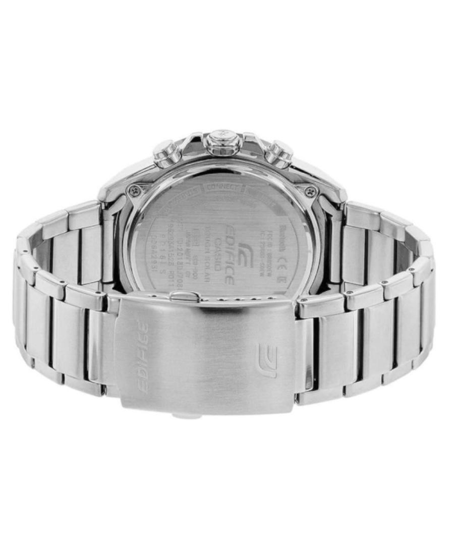 CASIO Men Digital Eco-Drive Casual Watch Classic Dress Blue Dial Waterproof Roun