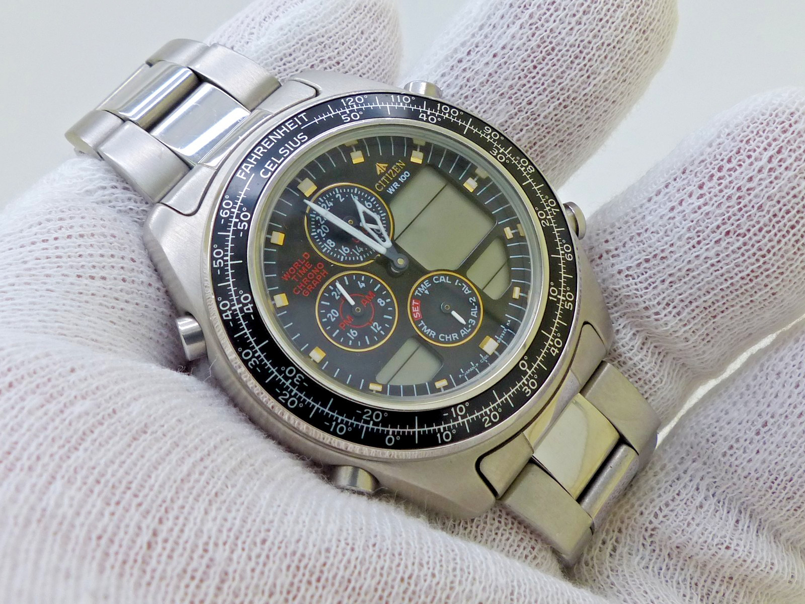 CITIZEN Promaster Navihawk C300 Ref JN0010-59E NOS Not Working Spares Repairs