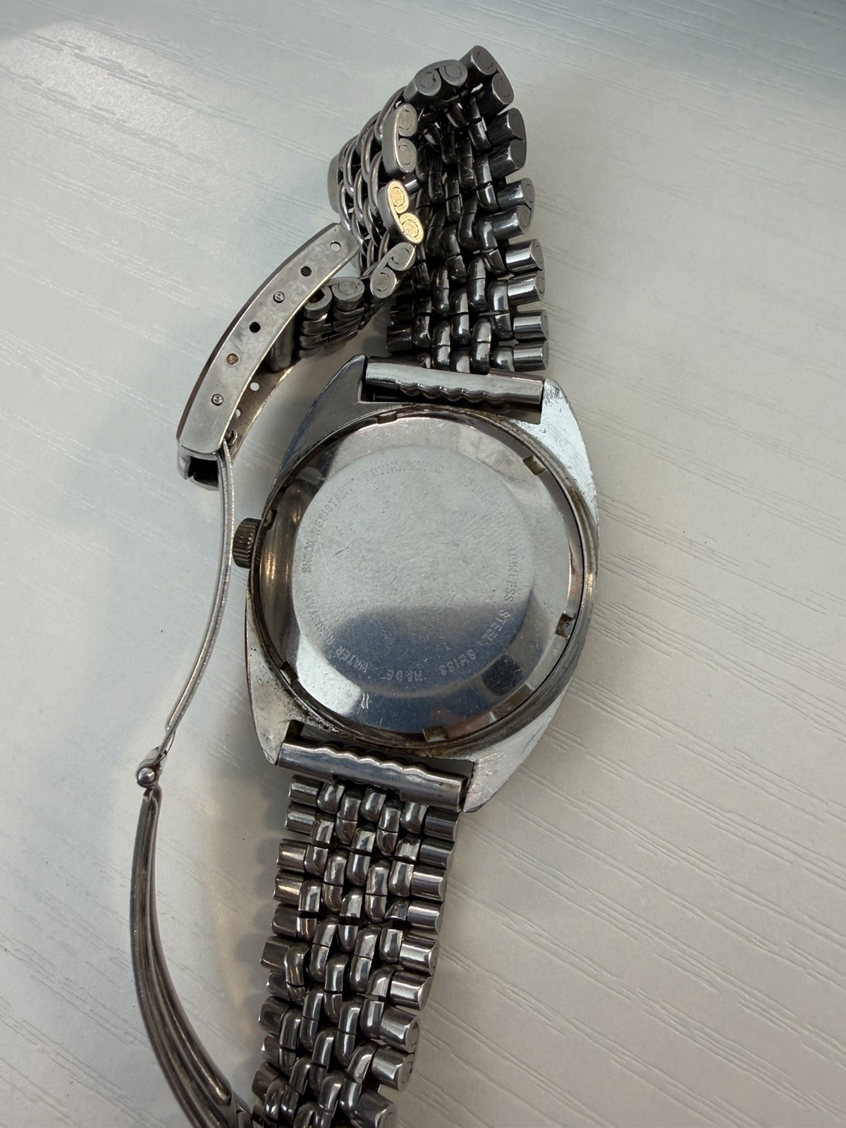 Bucherer Officially Ceritified Chronometer Working Automatic Steel Watch