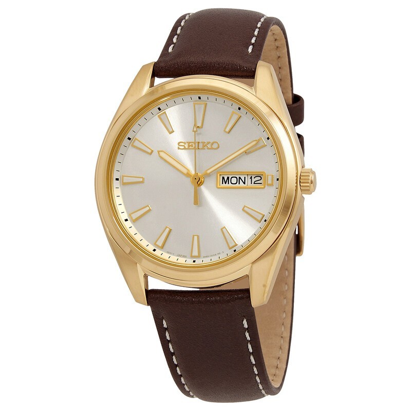 Seiko Neo Classic Quartz Men’s Watch SUR450 Champagne Dial