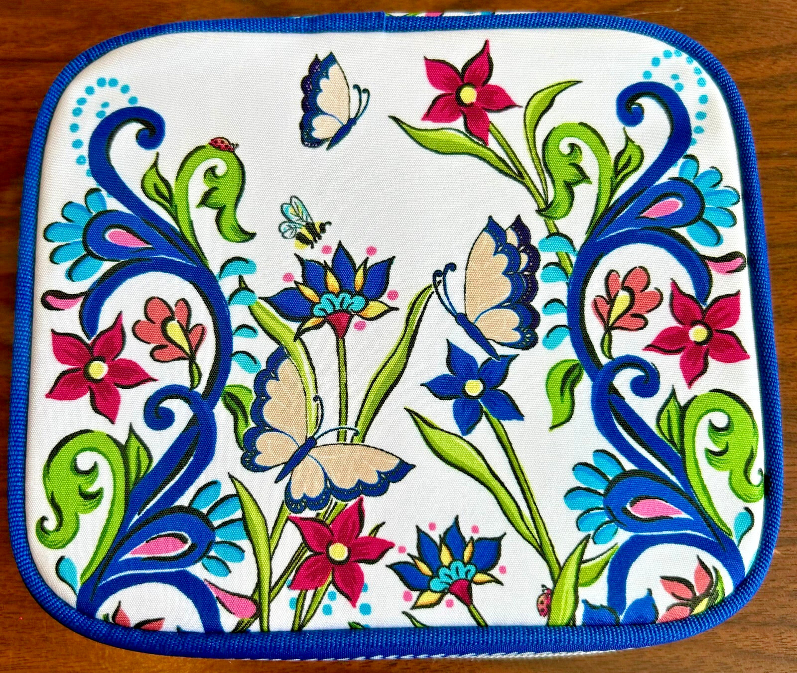 Brighton Butterfly Travel Jewelry Case “Find The Beauty In Everyday Things” Zip