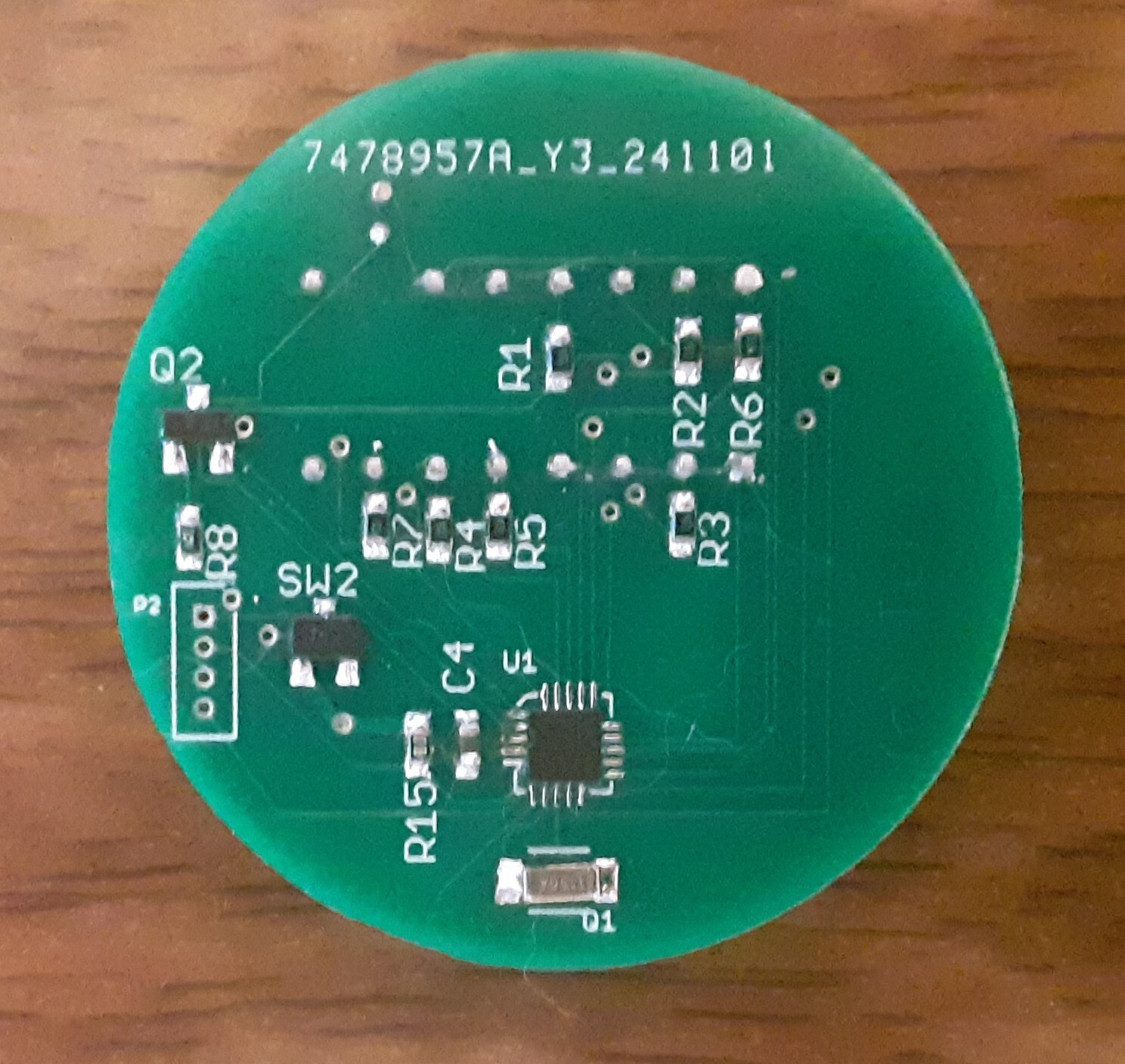 NEW! Retro Look 7mm (.28″) LED Watch Module for 38mm dial case.