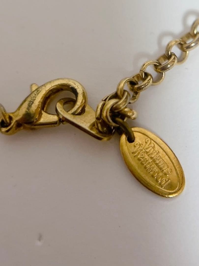 Vivienne Westwood Necklace, Petite Orb, Gold, Unisex