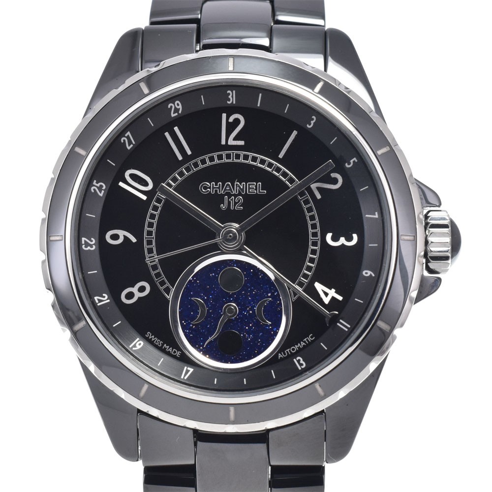 CHANEL J12 H3406 Moon phase black Dial Automatic Men’s Watch J#147779