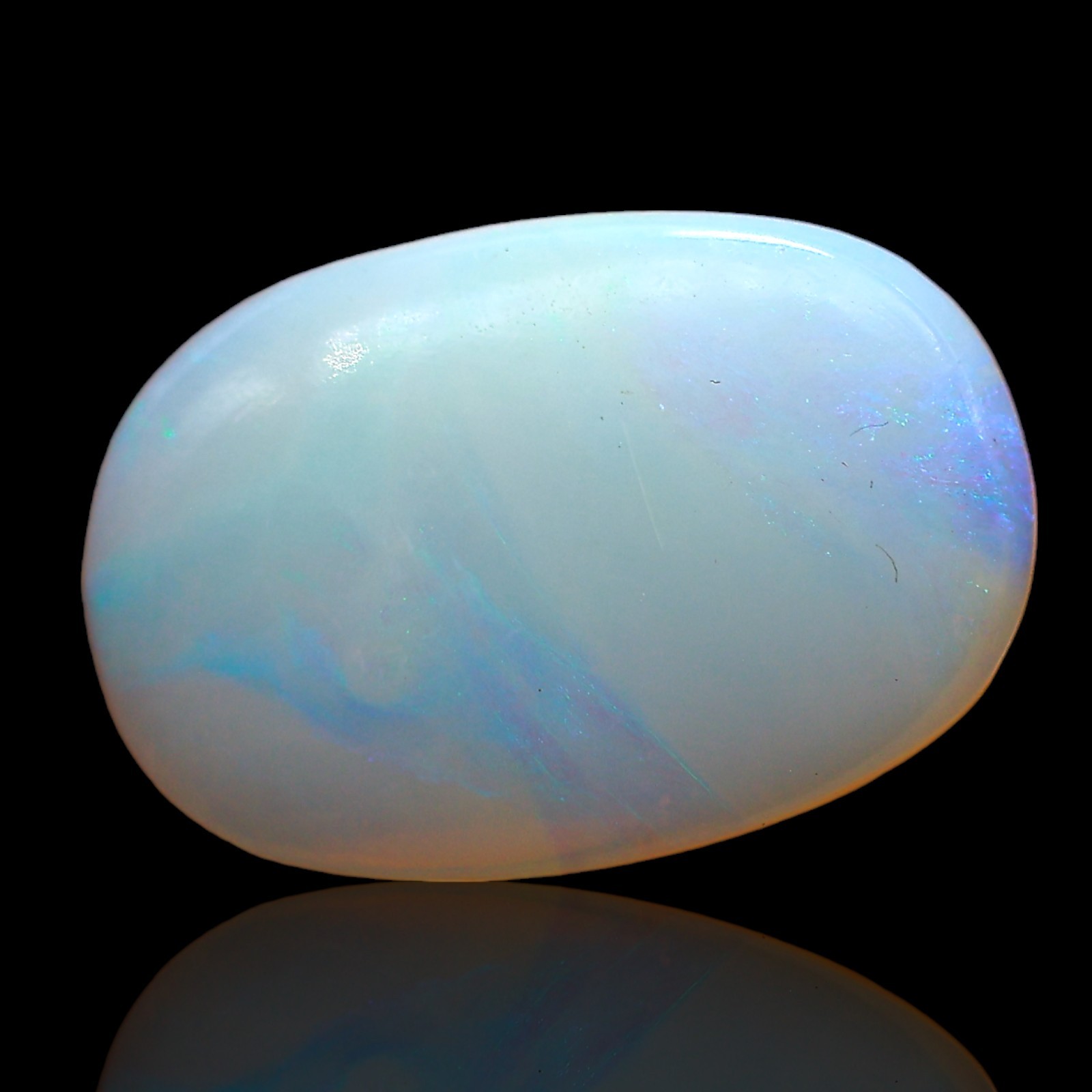 3.00 Cts Natural Fire Opal Gemstone Oval Astrology Cabochon 16x11x2 mm