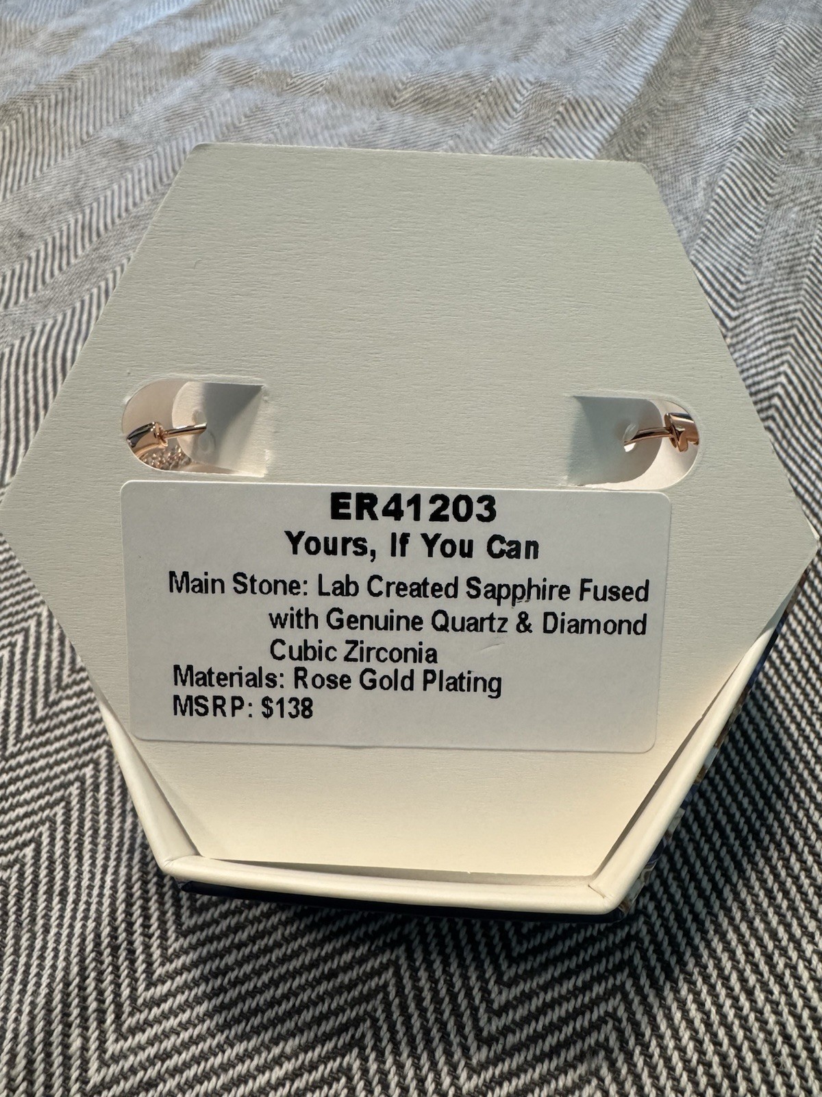 Yours, If You Can – September Birthday Earrings By BP – 2025