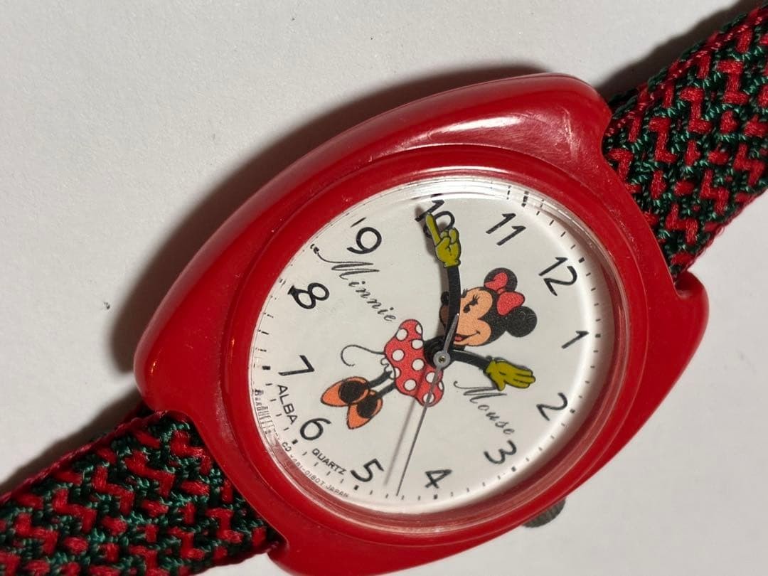 Seiko ALBA Disney Minnie Quartz Watch