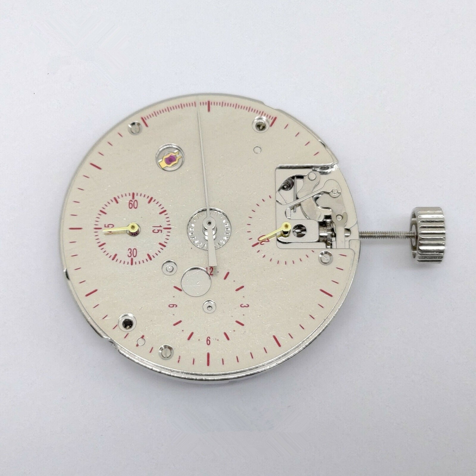 31.3mm Movement With 2 Register Mechanical Chronograph For Seagull ST1901 TY2901