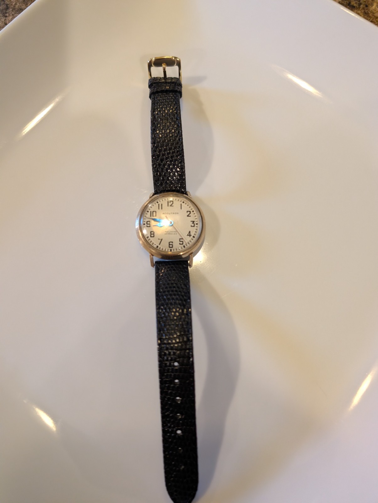 1963 Bulova Accutron Railroad Approved 214 M3 Gold Filled Running & Phased 1.55V