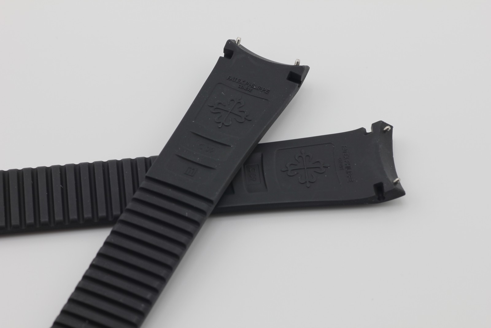 Patek Philippe Aquanaut 5167 5164 BLACK Rubber Strap 21/18 OEM UNCUT NEW