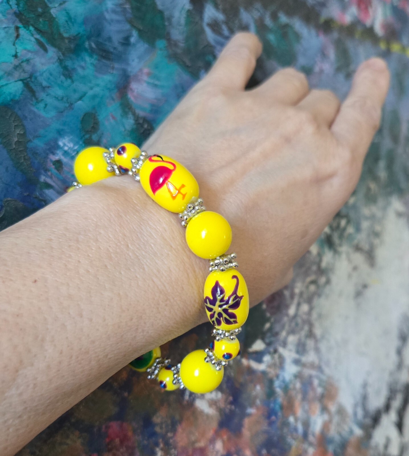 Beach Bracelets Jewelry Wholesale Bracelet COLORFUL 6 pcs Stretch Bracelets