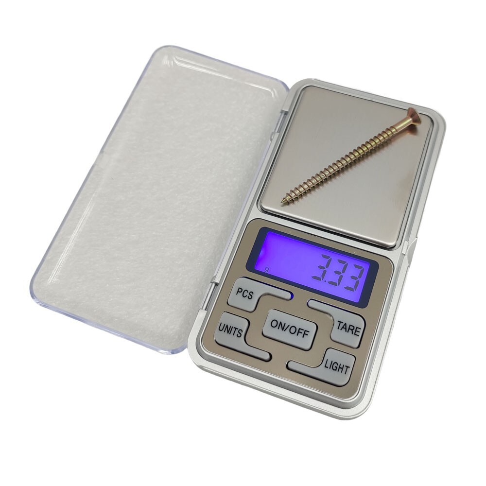 Pocket Jewelry Scale Digital Display Small Mini Scale Weight Scale Units Change