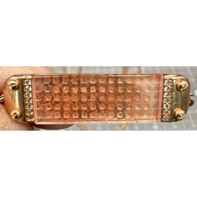 Henri Bendel of New York 52″ Rose Gold Tone Layering Necklace