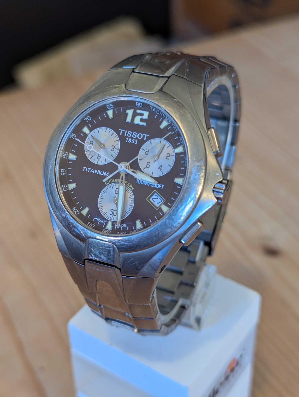 Tissot T775 Titanium chronograph with ETA 251.262 movement
