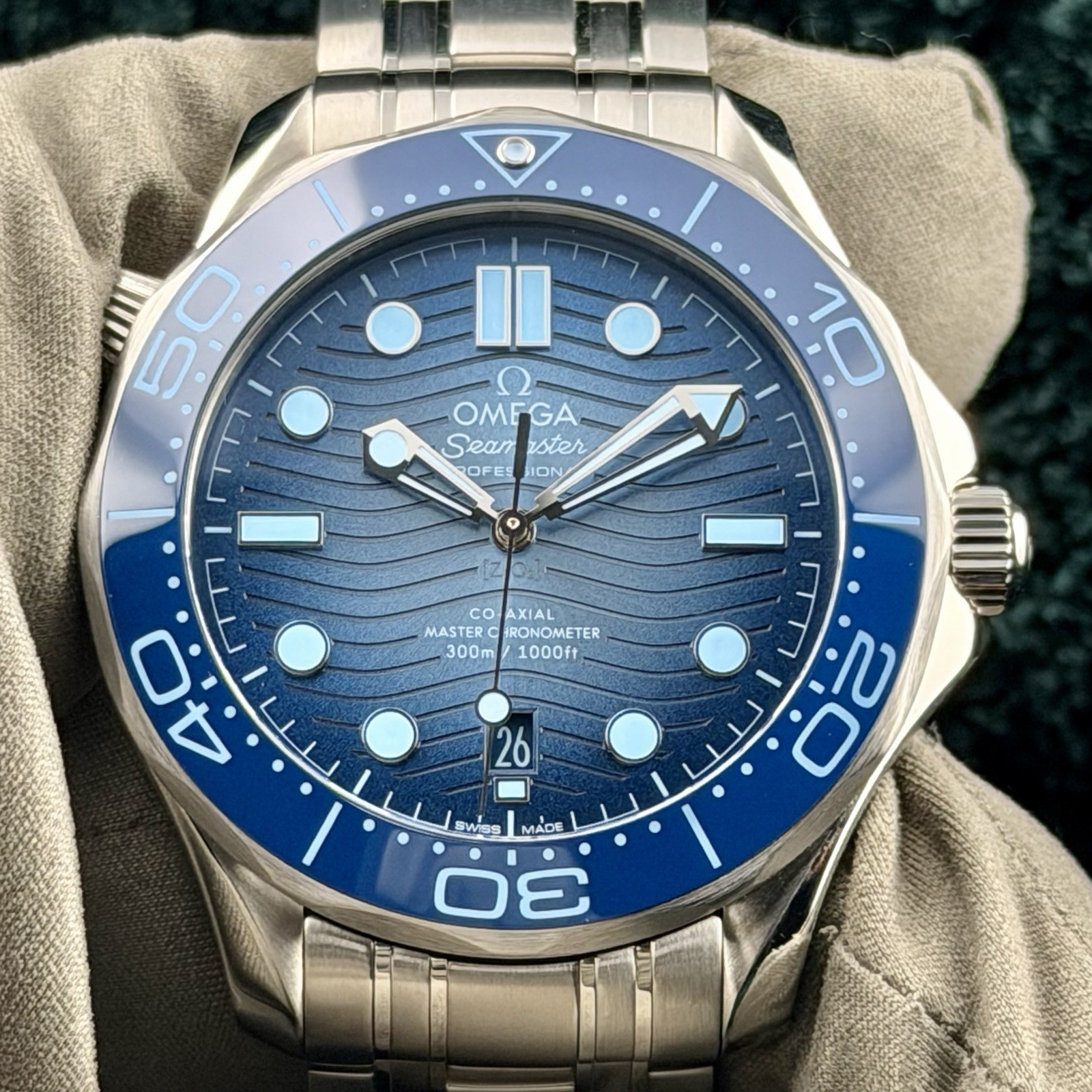 2026 Omega Seamaster Diver Summer Blue Edition 42mm 210.30.42.20.03.003 Warranty