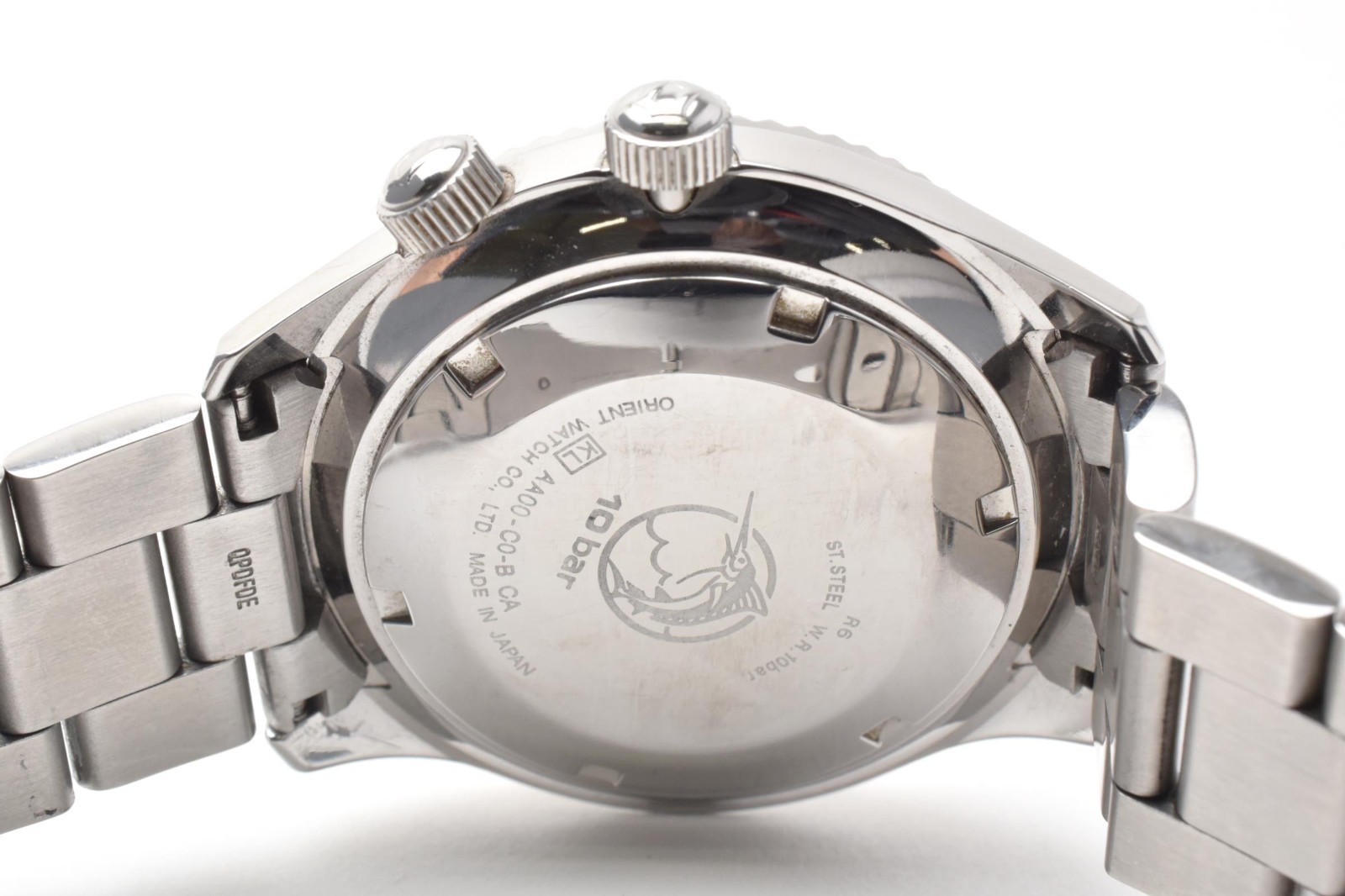 ORIENT King Master AA00‐C0‐B Gray Dial Day Date Automatic Men’s Watch JAPAN