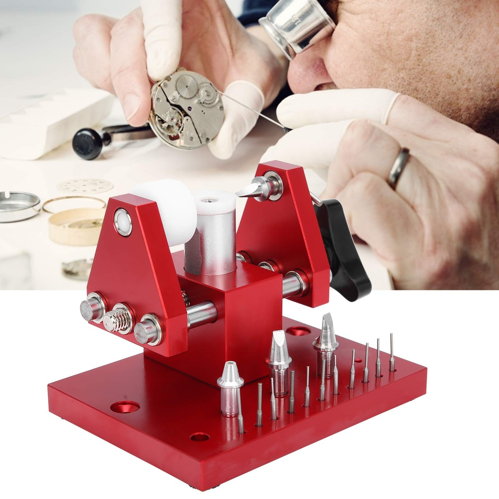 Watch Link Remover Kit – Bracelet Strap Pins, Case Opener & Band Adjuster Tool