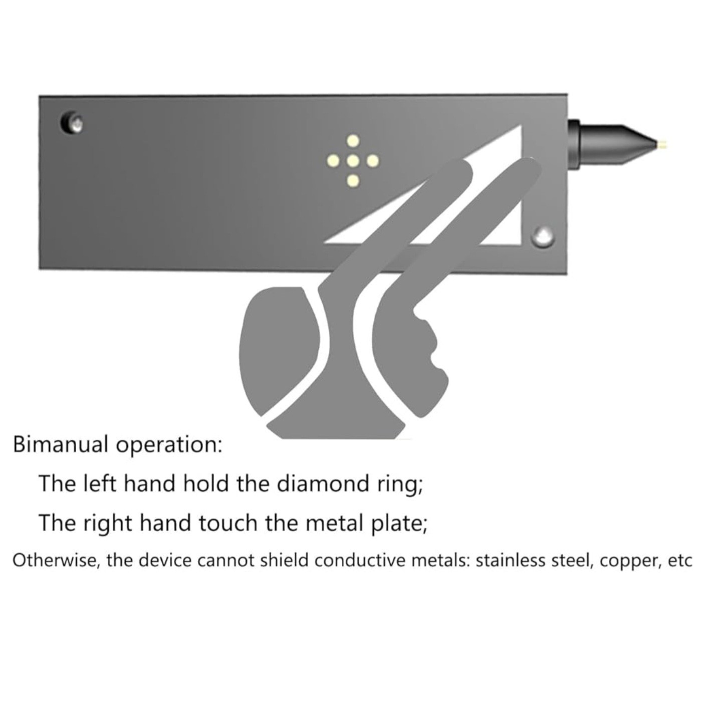 Diamond Tester Professional, High Accuracy Jewelry Diamond Tester Pen,