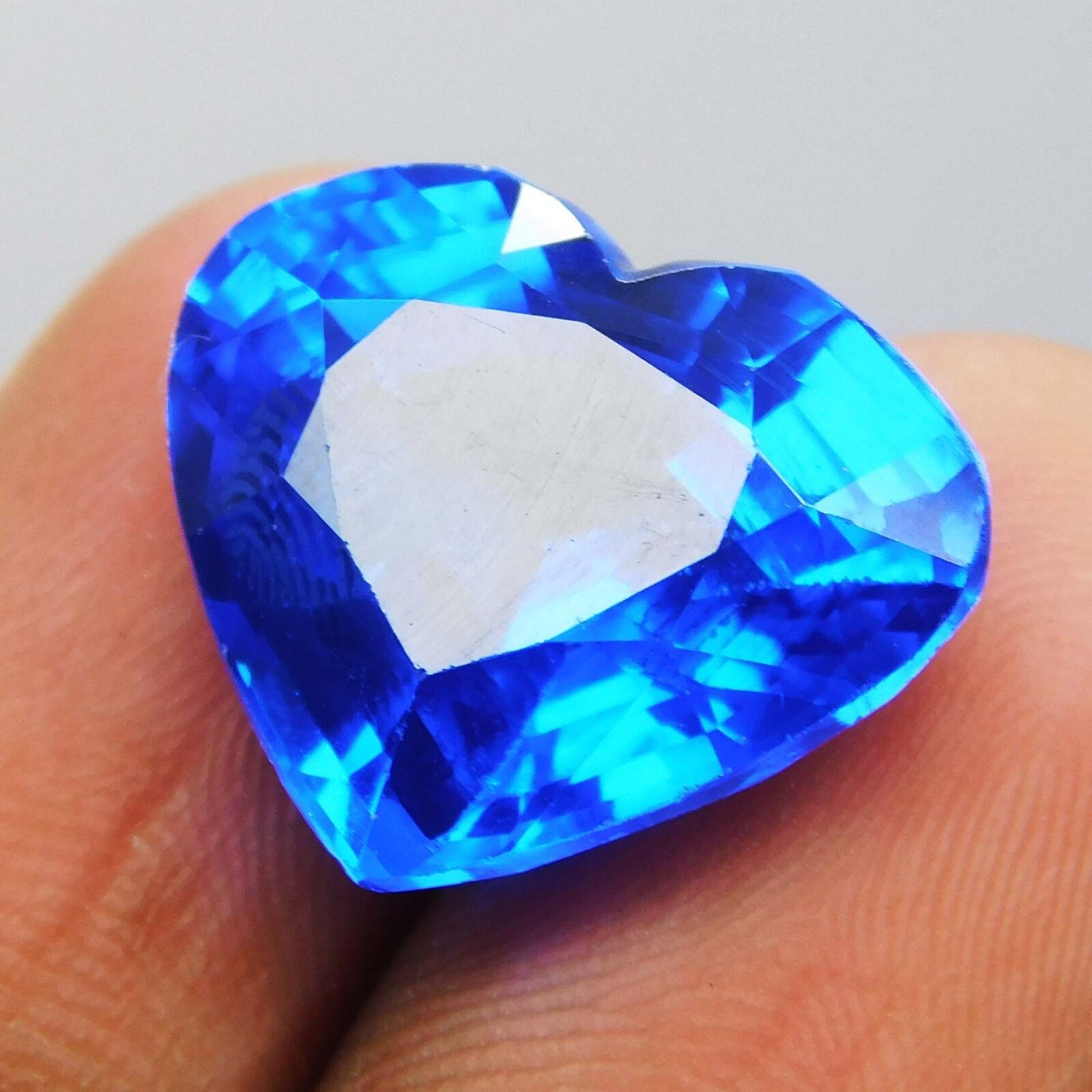 11 Ct NATURAL Tanzanite BLUE Heart Shape Certified Loose Gemstones