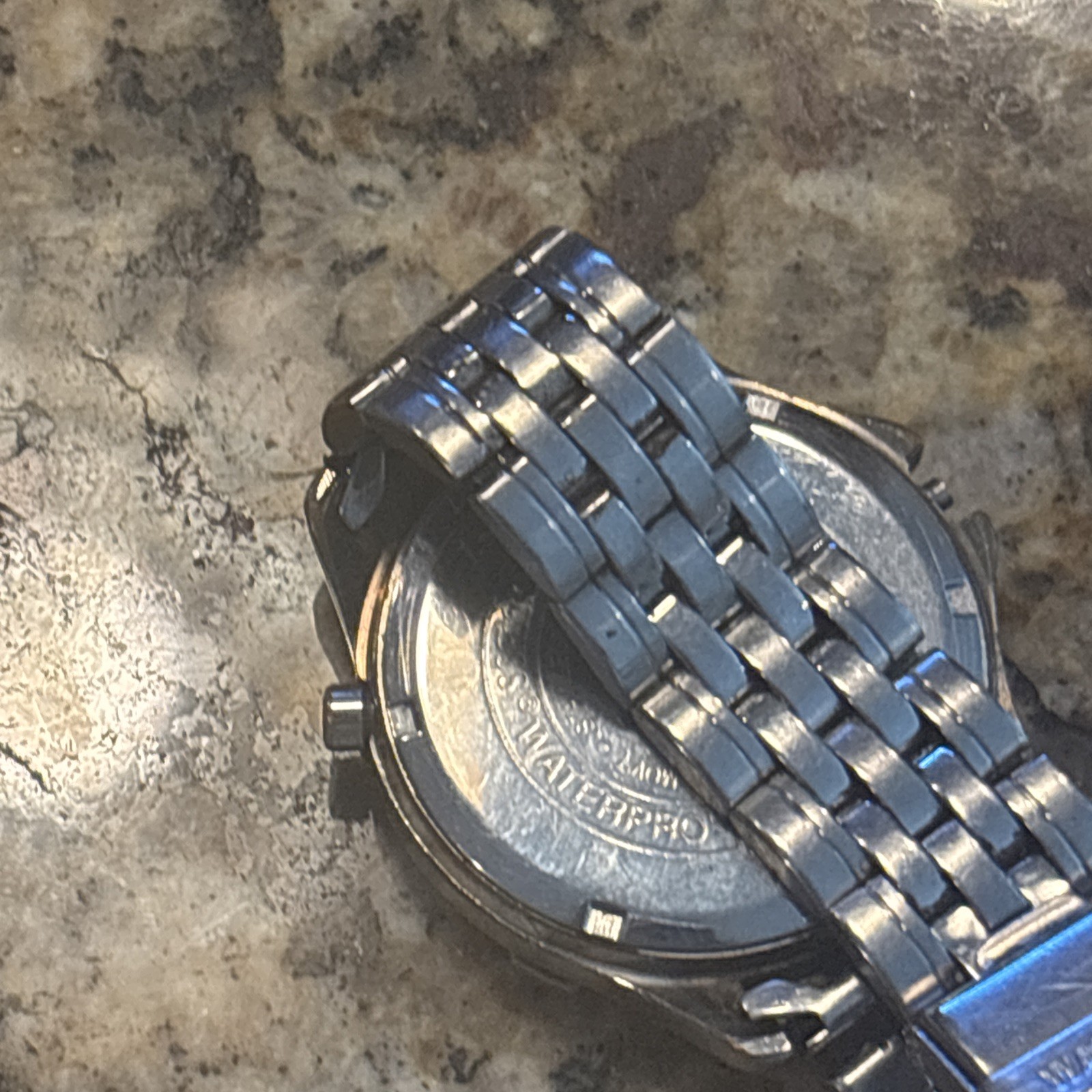 Guess WaterPro Indiglo 50 Meters/165 Feet Quartz Watch Untested & As Is