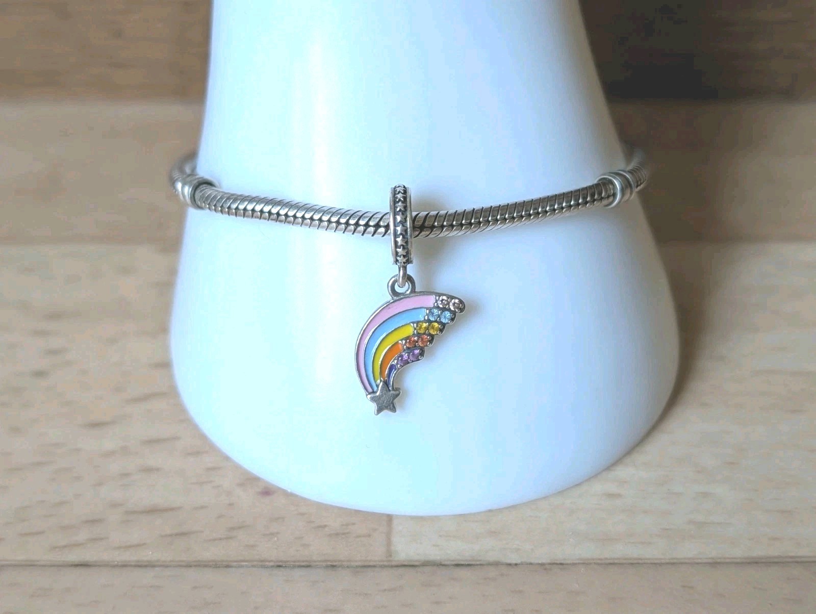 Pandora Silver Colorful Rainbow Dangle Charm – 799351C01 – S925 ALE