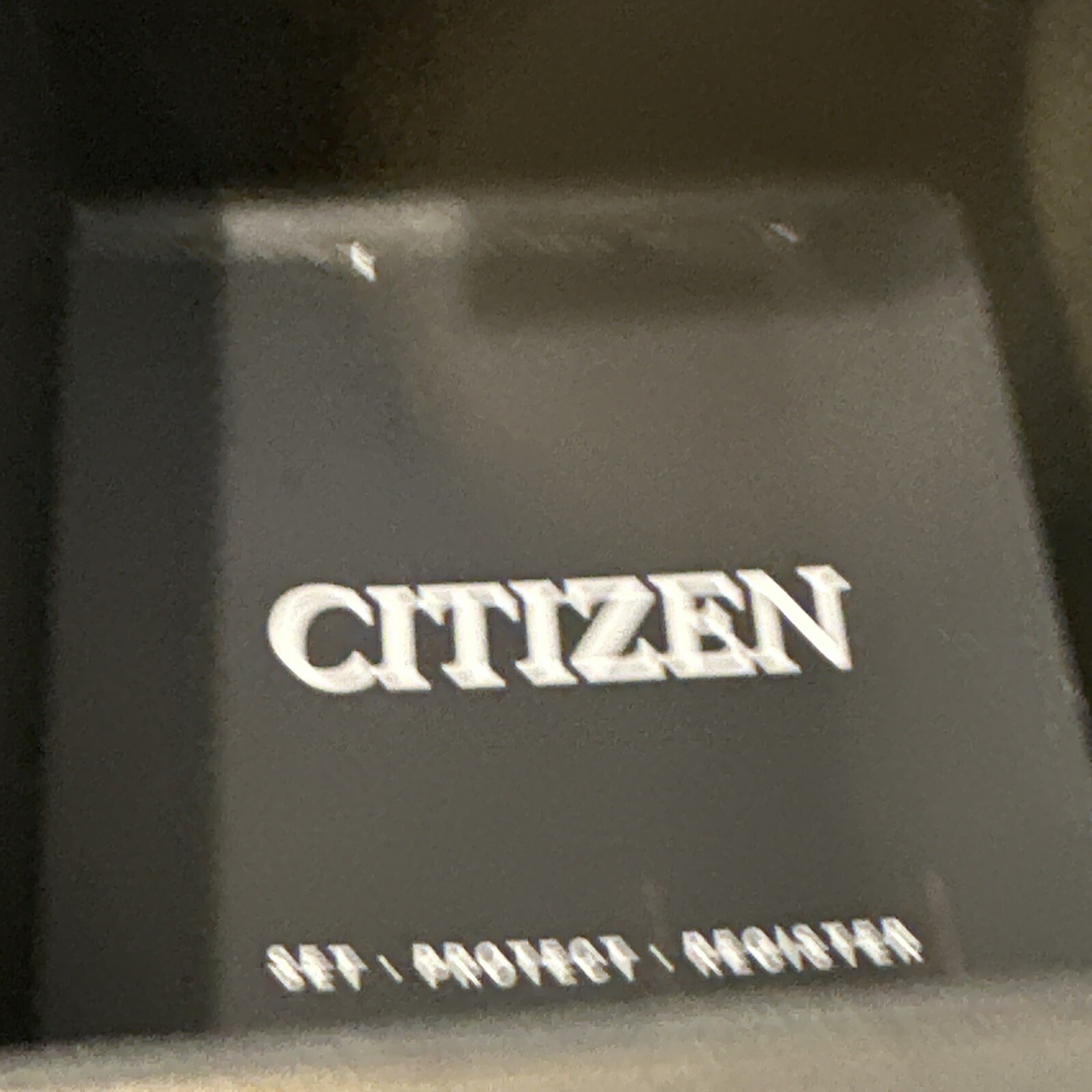 Citizen Eco-Drive Dual Tone AW1706-52E Black Dial Date Display Men’s Watch