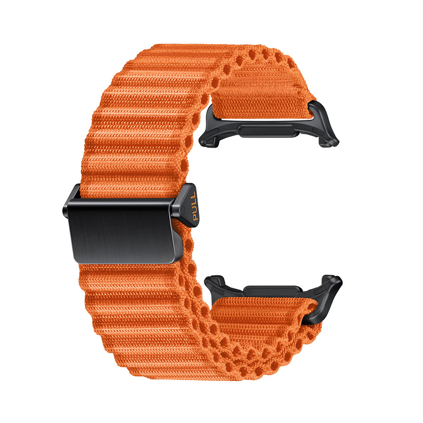 For Samsung Galaxy Watch Ultra 47mm Sports Nylon Braided Loop Strap Wrist Band