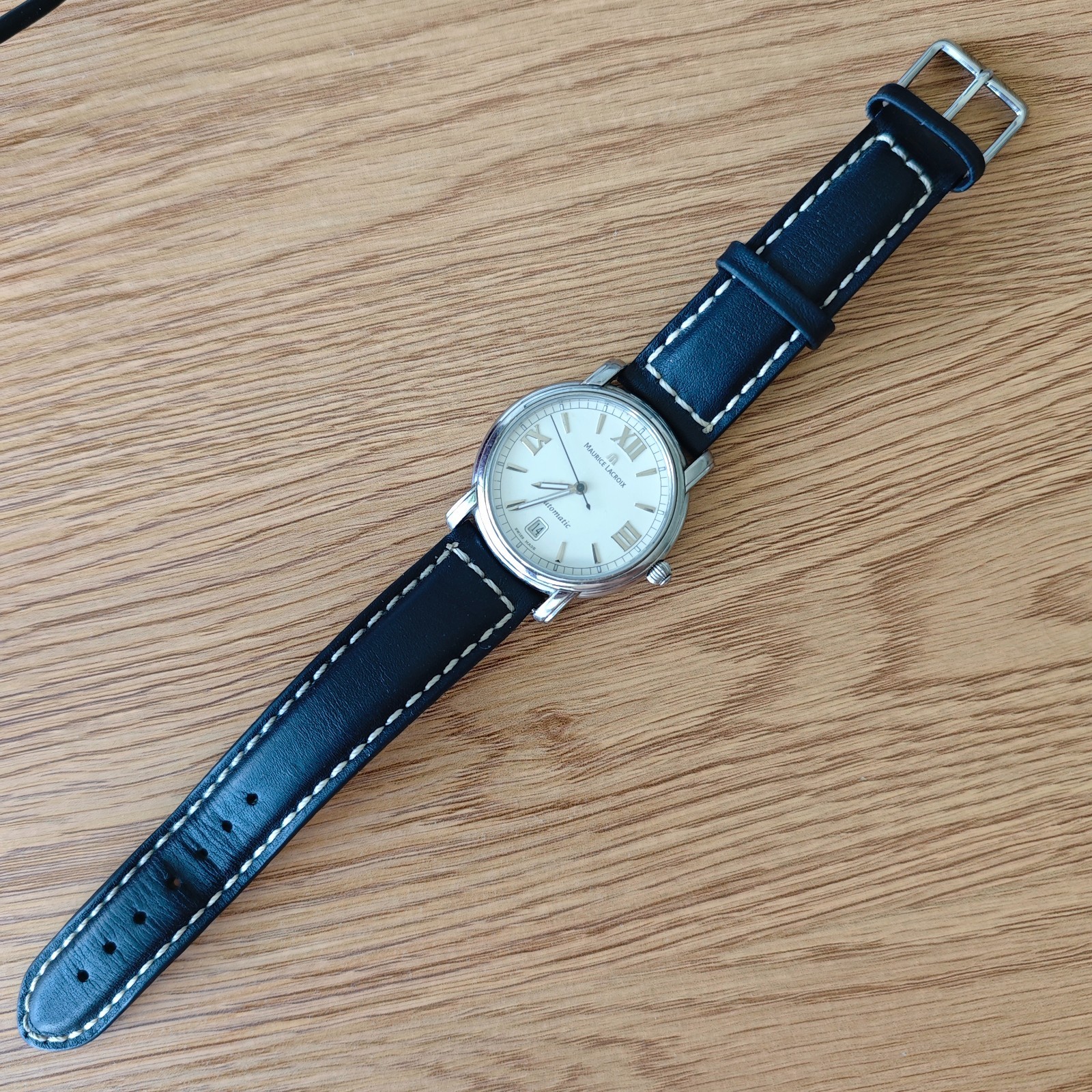 Maurice Lacroix Pontos 68775 Automatic Swiss Made Rare Men’s Watch