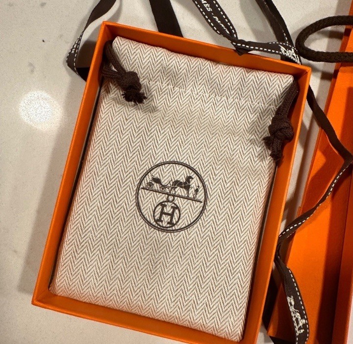 HERMES Mini Pop H Pendant Necklace Blanc White PHW