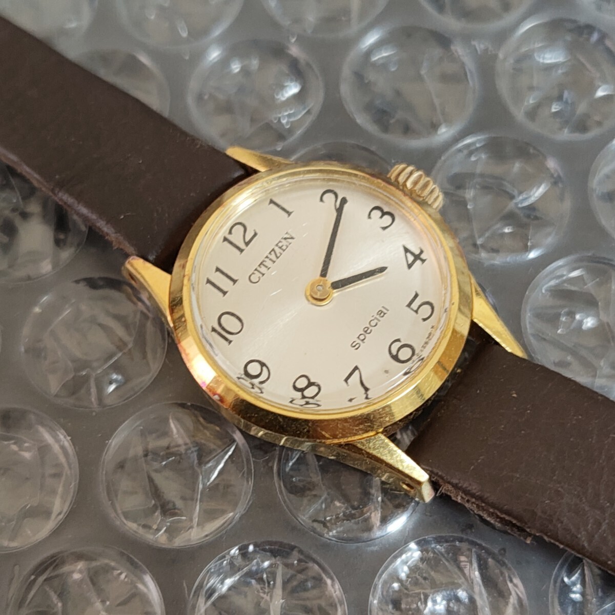Citizen Vintage Manual Winding Ladies Watch 32mm Used Classic