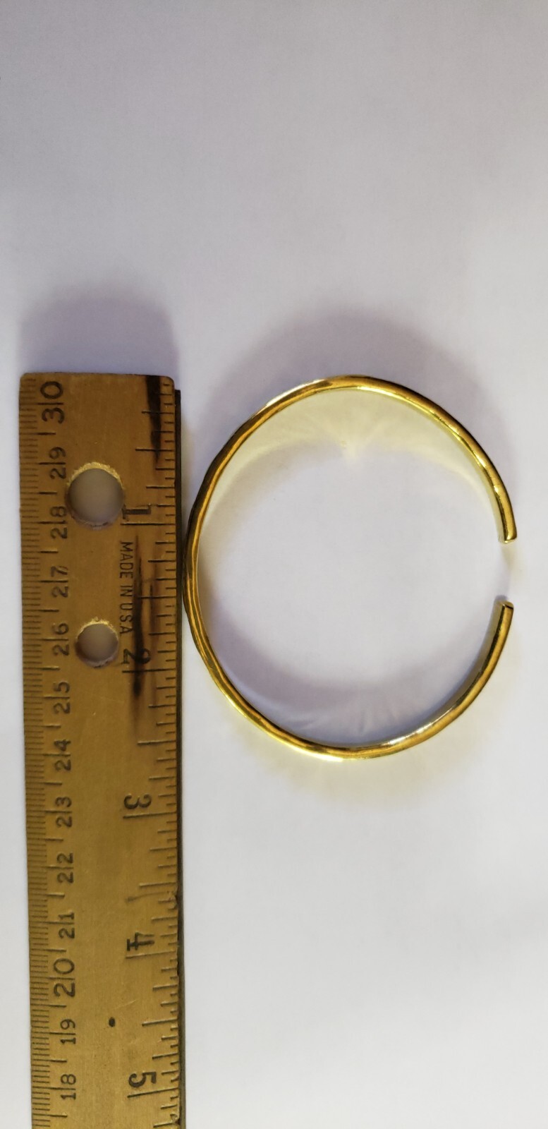 Handmade Southeast Asia Cambodia Ethnic Small Waves Brass bracelet jewelry