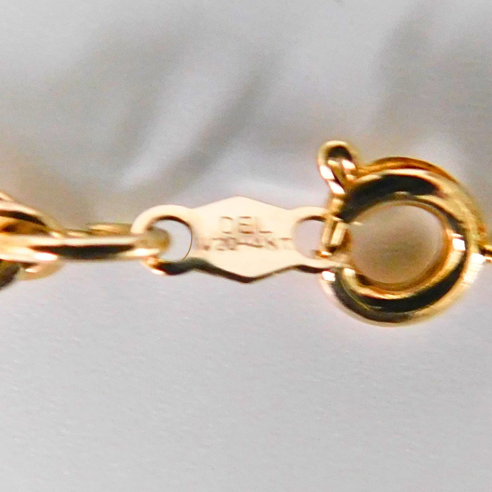 Vintage Van Dell 1/20 14k Yellow Gold Filled Twist Rope Neck Chain, 24″, 24.8 gm