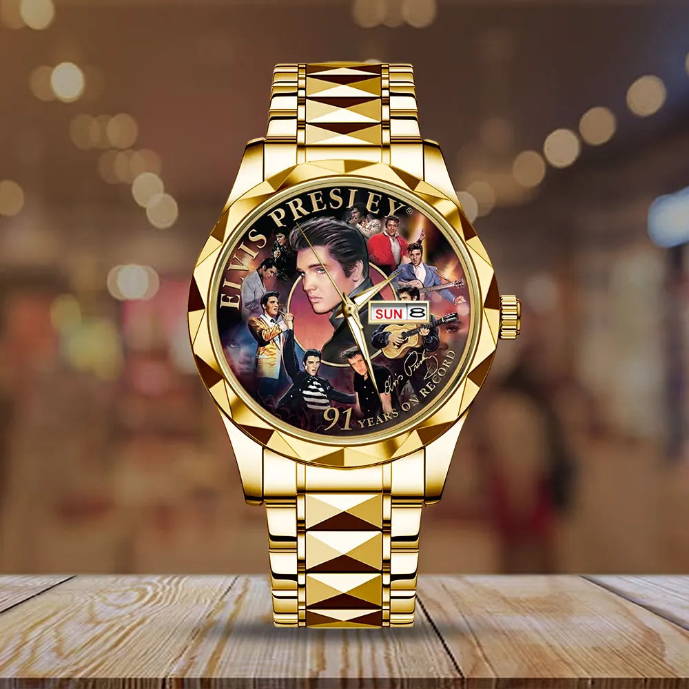 Elvis Alloy Luxury Quartz Watch