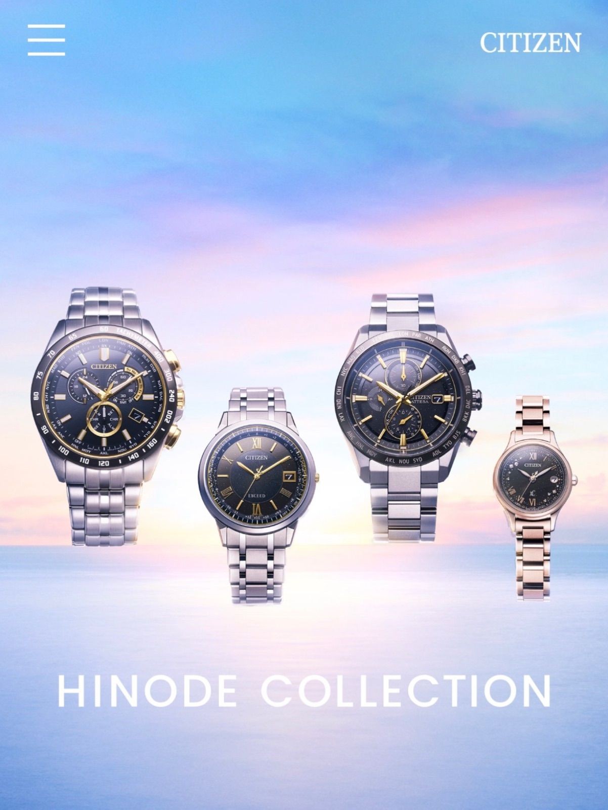 Citizen Attesa AT8184-57E H800 Hinode Limited Eco-Drive Titanium Watch