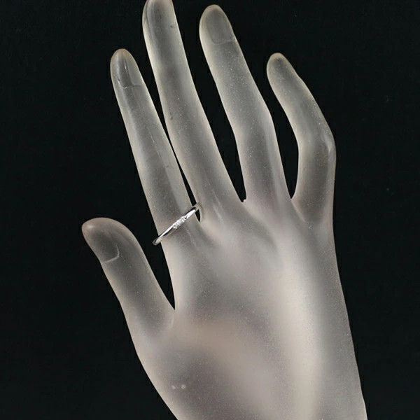 Tiffany & Co. Pt950 Ring US 6.5 2mm Width Jewelry